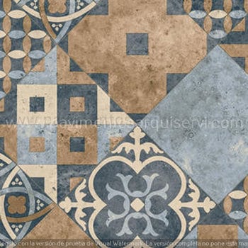 SUELO VINILICO PAVILOBER ZARAGOZA TILE CEMENT