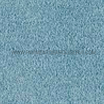 Moquetas Poliester Musgo Azul 738