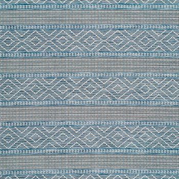 Alfombras 100% Polipropileno Alfombra exterior cheyene azul 155x230