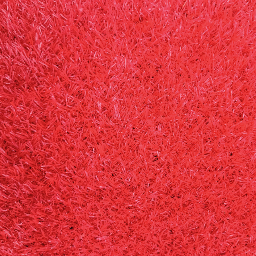 Césped artificial  Césped Colorete Rojo 20mm