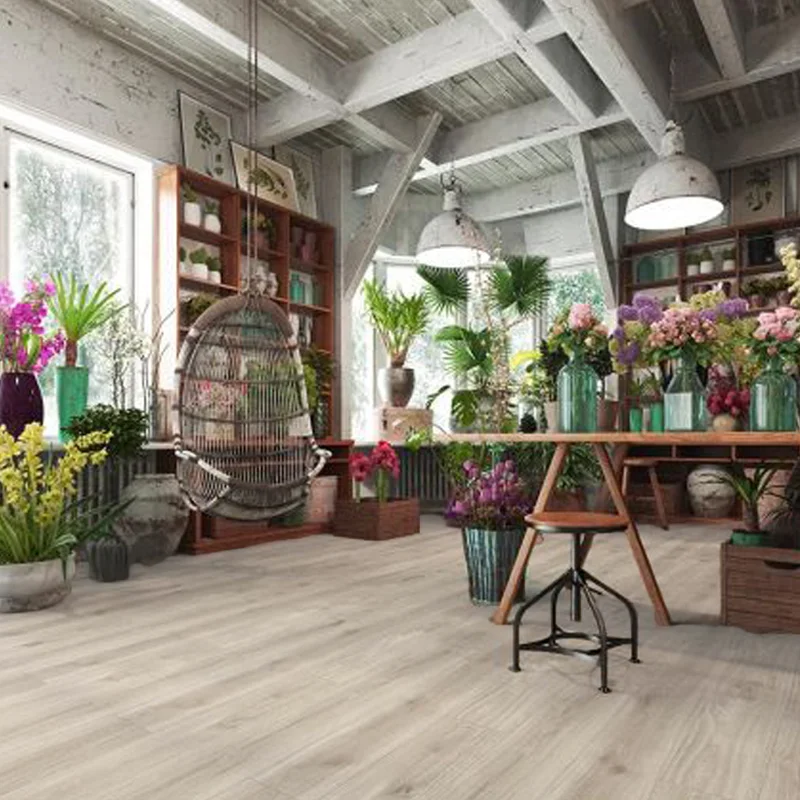 Suelo Laminado Roble Claro Milan Oak AC5 8mm