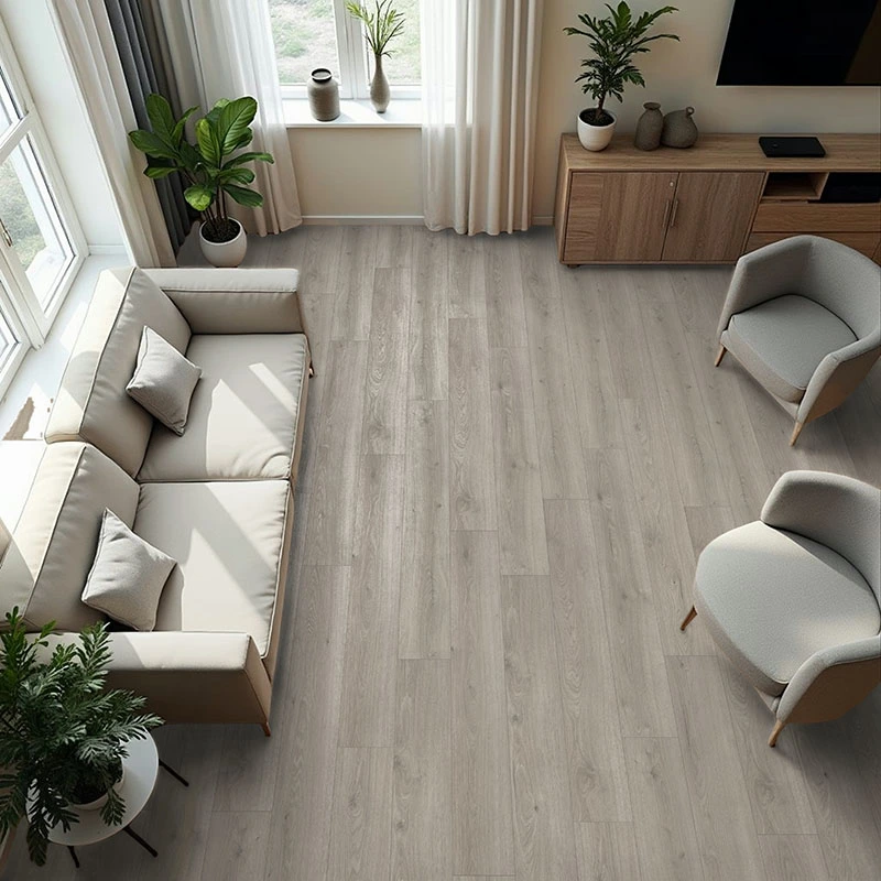 Suelo Laminado Gris AC5 8mm Roble Eclipse