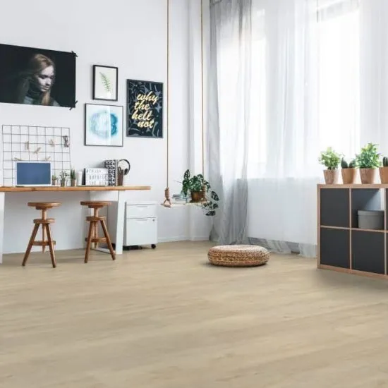 Tarima Laminada Roble Polaris | AC6 | 8mm | Instalación Flotante Click | Protección Agua | Resistencia Alto Tránsito Hogar y Comercial