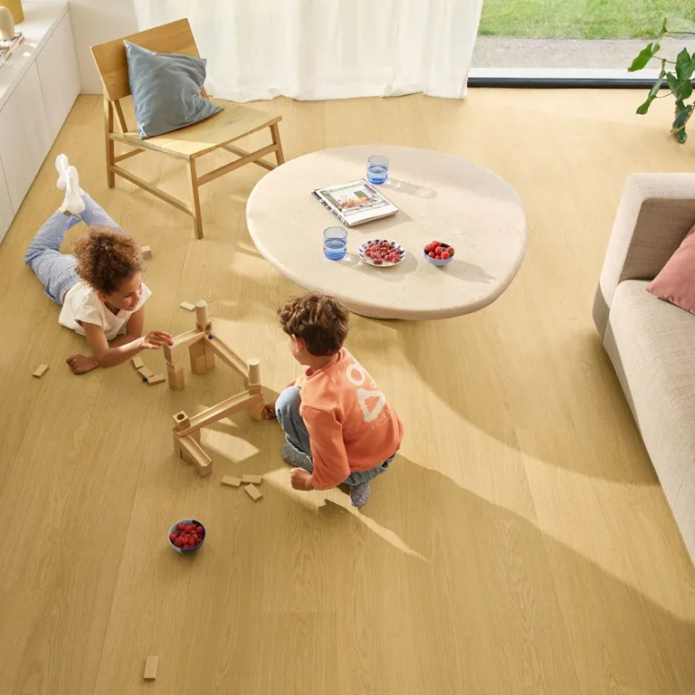 Tarima Laminada Roble Bourbon QUICK STEP | AC4 | Instalación Flotante en Click | Resistencia Agua