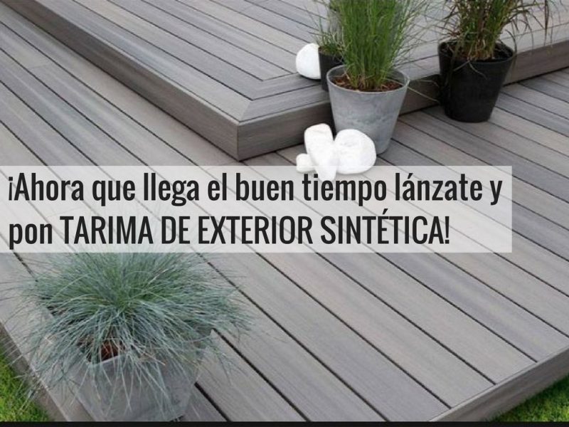¡Ahora que llega el buen tiempo lánzate y pon tarima de exterior! pavimentos arquiservi
