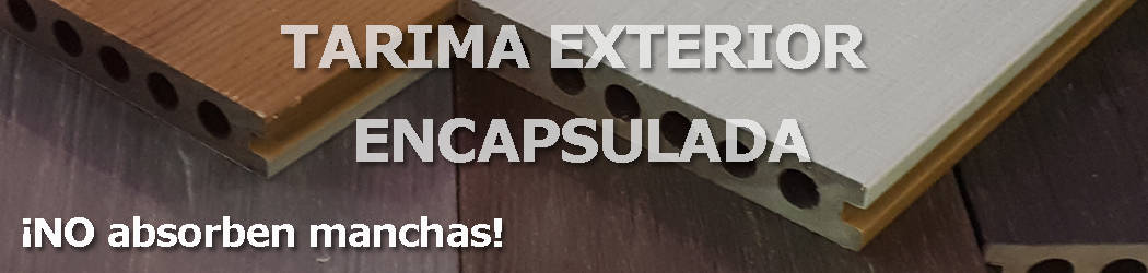 Tarima Exterior Composite Encapsulada